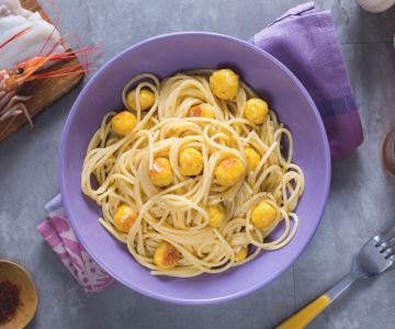 Pasta met visballetjes