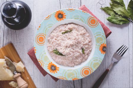 Risotto met Barolo