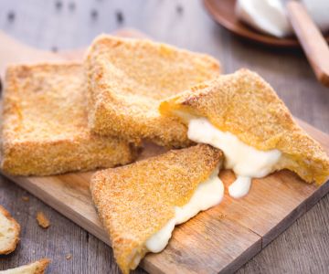 Mozzarella in de oven
