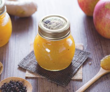 Gekruide appelcompote
