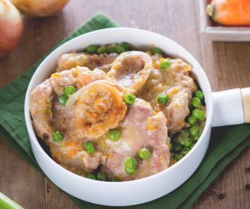 Ossobuco met erwten
