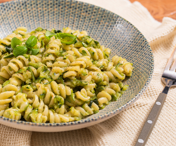 Pasta met courgette