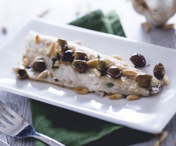 Zeebaars op Ligurische wijze