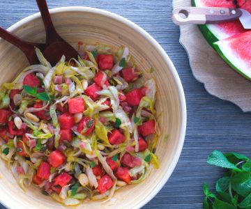 Watermeloensalade