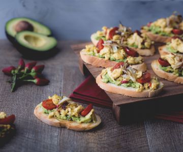 Bruschettes voor brunch