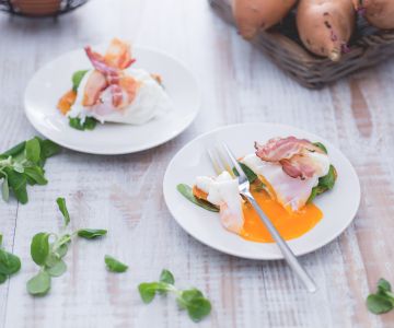 Toastjes van zoete aardappel