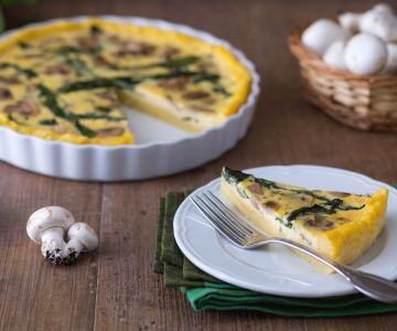 Quiche van polenta