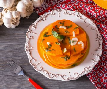 Siciliaanse zoetzure pompoen
