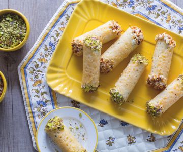 Gevulde Grana-cannoli