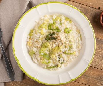 Risotto met savooiekool