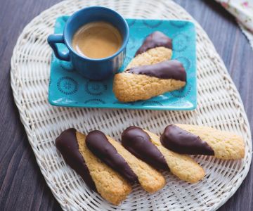 Kokoskoekjes met chocolade
