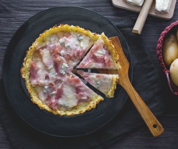 Hartige aardappeltaart