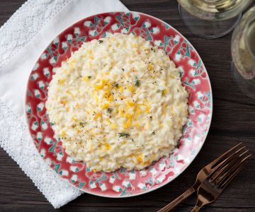 Risotto met citrus
