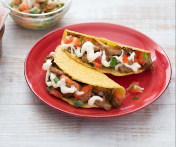 Tacos met vlees