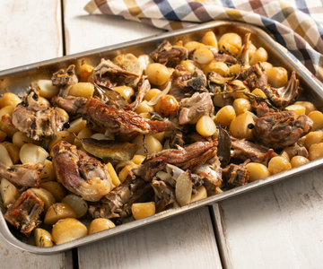 Lam uit de oven met aardappels