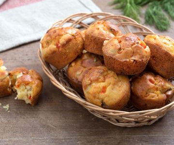 Muffins met paprika