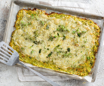 Schiacciata met courgette