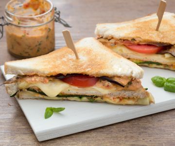 Vegetarische toast