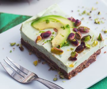 Avocado-cheesecake