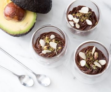 Chocolade-avocadomousse