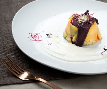 Zachte en snelle taartjes met drie wortelsoorten