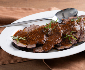 Gestoofd rundvlees in Barolo