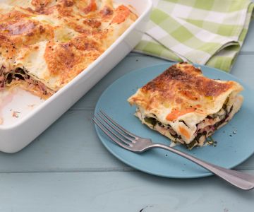 Lasagne met zalm