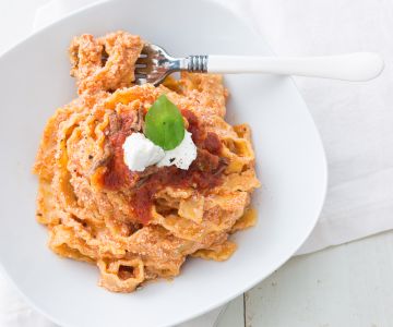 Manfredi met ricotta