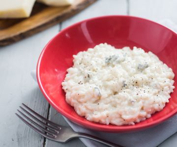Risotto met vier kazen