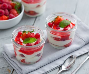 Tiramisu met bosvruchten
