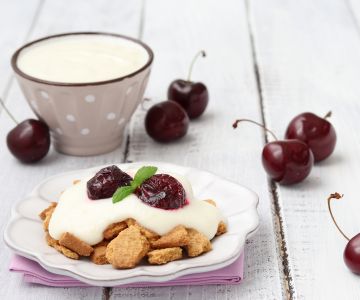 Gedeconstrueerde cheesecake