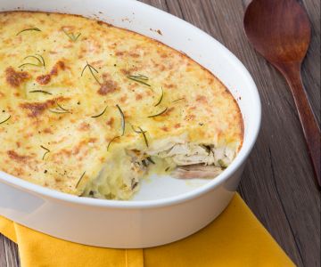 Kip- en aardappelpastei