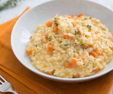 Risotto met wortels