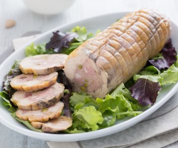 Galantine van parelhoen