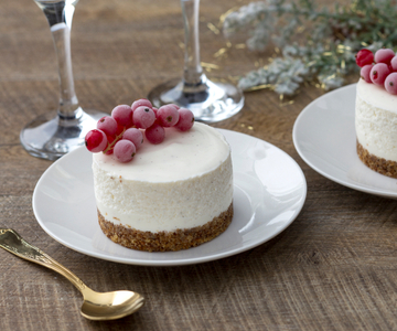 Cheesecake met prosecco