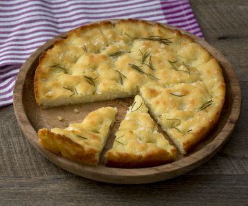 Glutenvrije focaccia
