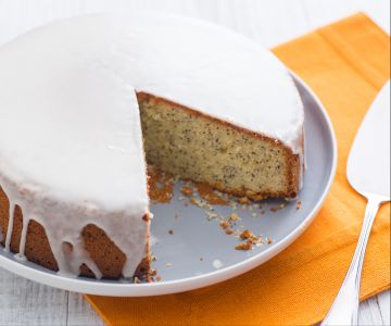 Citruscake met maanzaad
