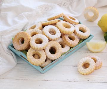 Rustieke citroenkoekjes