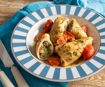 Gevulde inktvissen op Amalfitaanse wijze