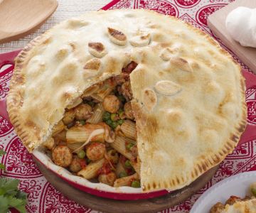 Timbale van macaroni