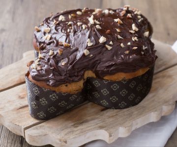 Colomba met chocolade