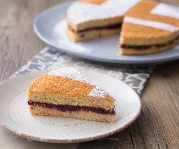 Gietcake met jam