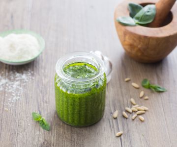 Pesto zonder knoflook