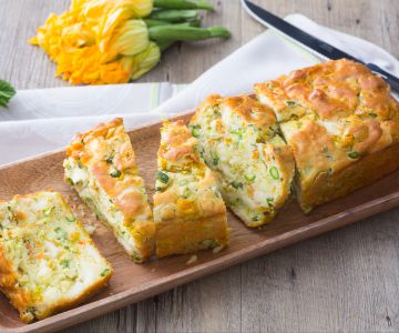 Plumcake met courgette