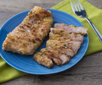 Koteletjes van tonijnbuik