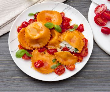 Ravioli caprese