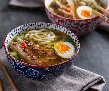 Ramen met kip