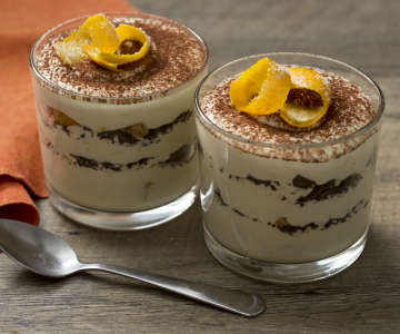 Tiramisu met sinaasappel