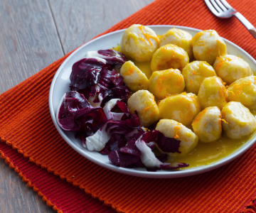 Kipballetjes met sinaasappel