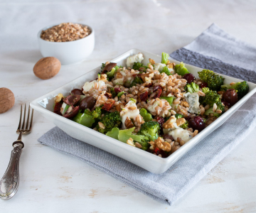 Farro- en broccolisalade